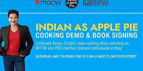 Indian Cooking Demo & Book Signing
