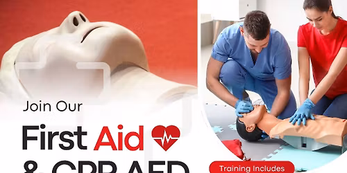1st Aid CPR AED Certifcation Class
