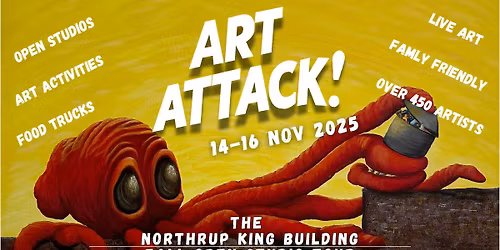 Art Attack! 2025 at the Northrup King Building