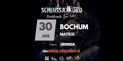 Bochum - Drehbuch Tour - 30.01.