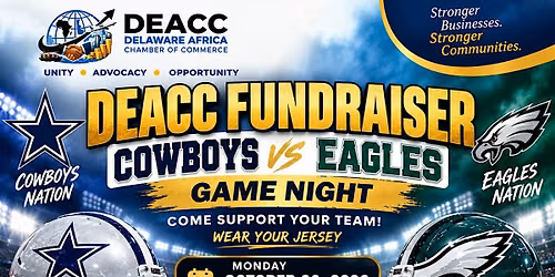 DEACC Fundraiser Eagles vs Cowboys