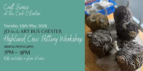 Jo's Highland Cow Pottery Workshop