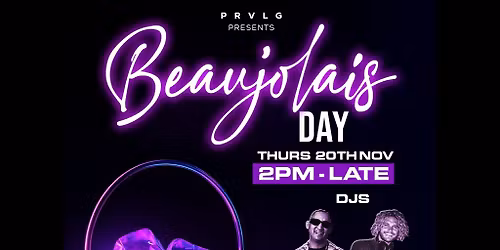 Beaujolais day @ Aura swansea