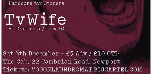 6th December - Atom\u00e7k \/ Ogives Big Band \/ Field Boss \/ TvWife @ The Cab