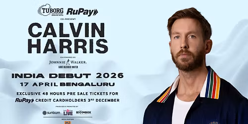 Calvin Harris - Bengaluru