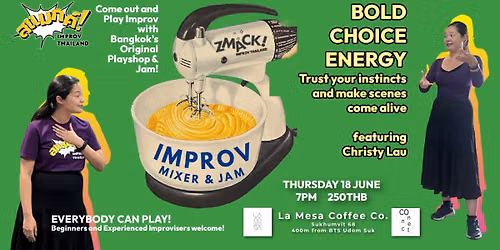 The Zmack Improv Mixer & Jam featuring CHRISTY LAU
