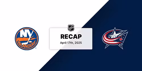 Columbus Blue Jackets vs. New York Islanders