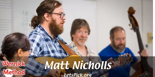 Dudleston Heath, Shropshire, England: Bluegrass Jam Class with Matt Nicholls