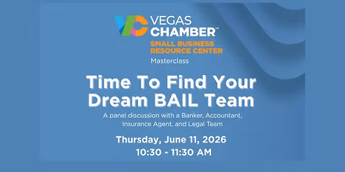 SBRC | Time To Find Your Dream BAIL Team