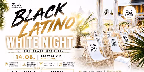 Black Latino White Night - open air