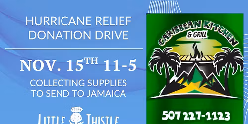 Hurricane Relief Donation Drive