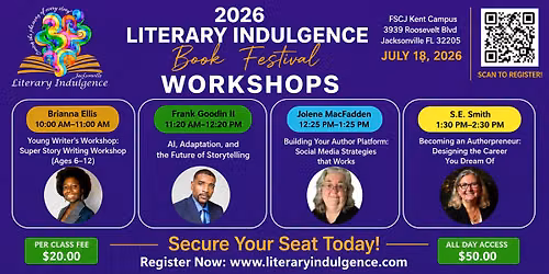 Literary Indulgence Book Festival Workshops