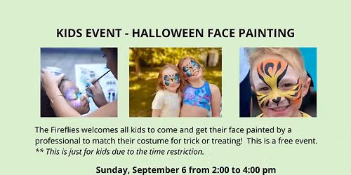 Kids Event - Halloween Face Painting