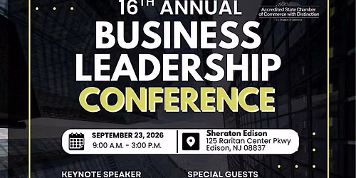 2026 AACCNJ Business Leadership Conference: Lead, Connect & Grow