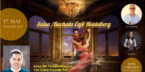 Salsa\/Bachata Caf\u00e9 in Heidelberg