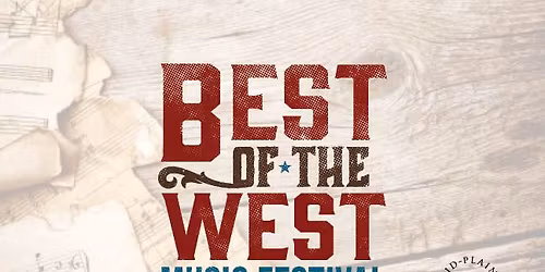 Best of the West Honor Music Festival