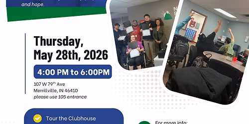 New Beginnings Clubhouse Open House Event