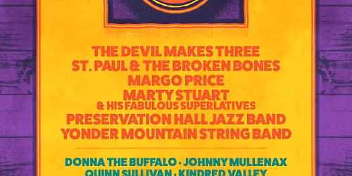 Rhythm and Roots Festival: The Devil Makes Three Preservation Hall Jazz Band & Yonder Mountain String Band - Sunday