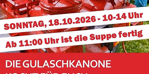 Die Gulaschkanone kocht...