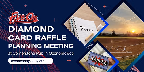 Diamond Card Raffle Planning Meeting
