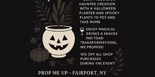SOLD OUT - Plant & Potion Night
