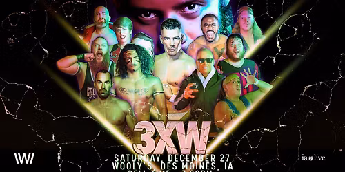 3XWrestling at Wooly's