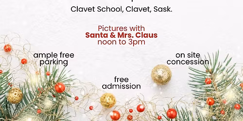2025 Clavet Christmas Craft Sale