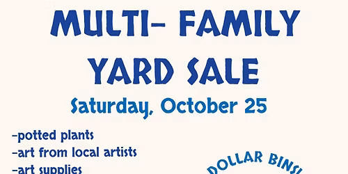 MULTI FAMILY GARAGE SALE