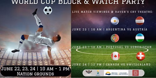World Cup Block & Watch Party