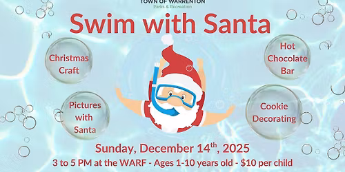 Swim with Santa at the WARF