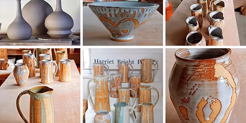 Harriet Bright - 3 Day Intensive Wheel Workshop - Pitchers, Jugs & Vases