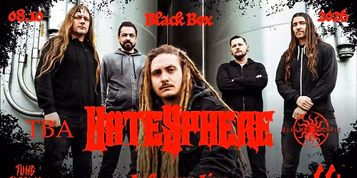 TUNG TORSDAG HateSphere\/TBA\/Quantum Solaris