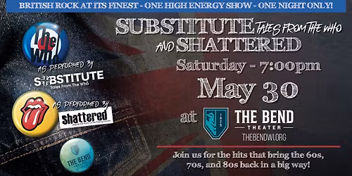 Substitute \u2013 Tales from the Who & Shattered \u2013 A Stones Anthology