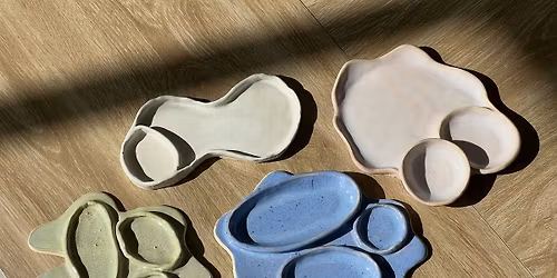 Ceramic Picnic Snack Tray Class- Intro to Pottery Class