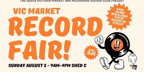 Vic Market Record Fair! 