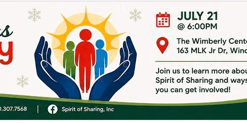 Christmas in July Learn More. Get Involved. Make A Difference.