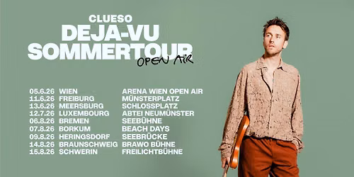 Clueso | DEJA-VU Sommer Open Air 