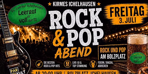 KIRMES IN ICHELHAUSEN | ROCK & POP ABEND