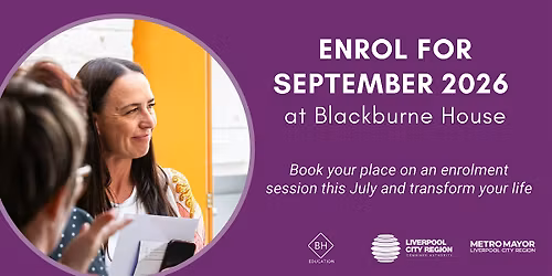 Blackburne House Enrolment Day