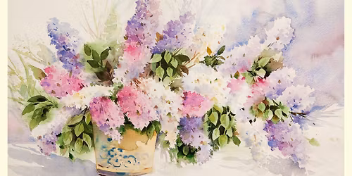 2-Hour Watercolor Painting Class in Silver Spring