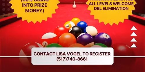 Women\u2019s Handicap 8-Ball Tournament: Sunday April 19th