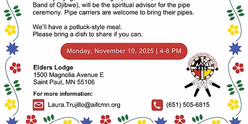 Pipe Ceremony with Spiritual Teachings