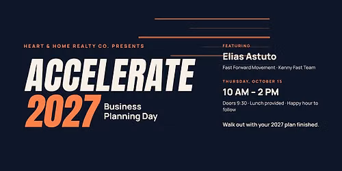 Accelerate 2027: Business Planning Day