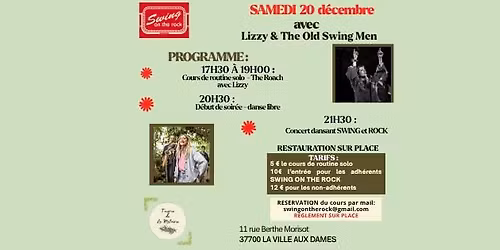 Concert avec Lizzy & the Old Swing men