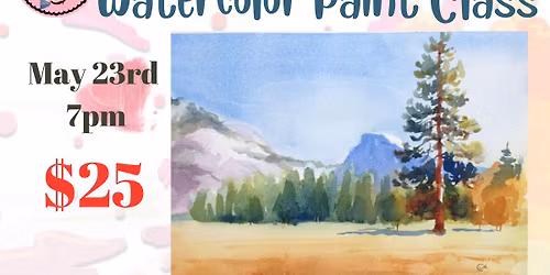 Beginner Watercolor Paint Class