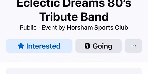 80s band night