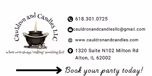 Oct 11th Fall Candle Workshop 5-7 PM
