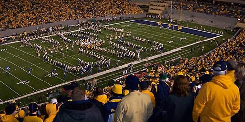West Virginia Mountaineers at TCU Horned Frogs Football at Amon G. Carter Stadium