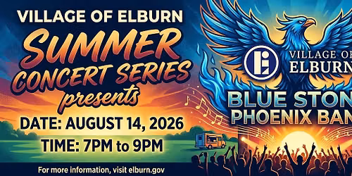 Blue Stone Phoenix Band at the Elburn Summer Concert Series