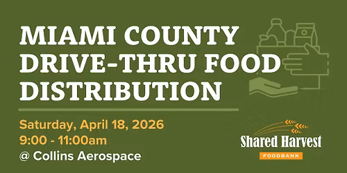 Miami County Drive-Thru Food Distribution
